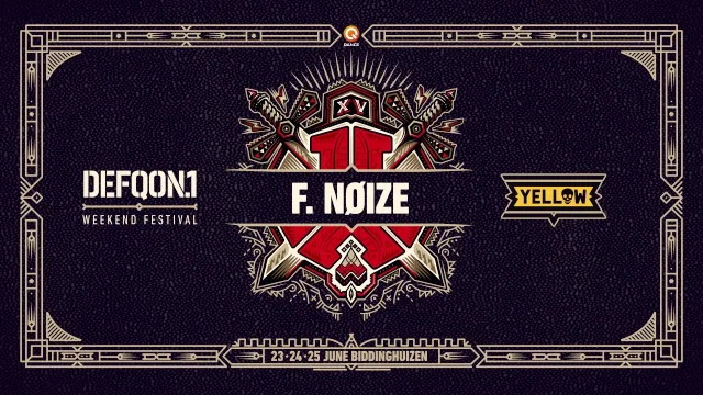 Artwork: F. Noize - The colors of Defqon.1 2017 | YELLOW mix