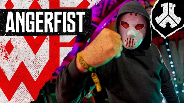Artwork: Angerfist @ Defqon.1 Festival 2024