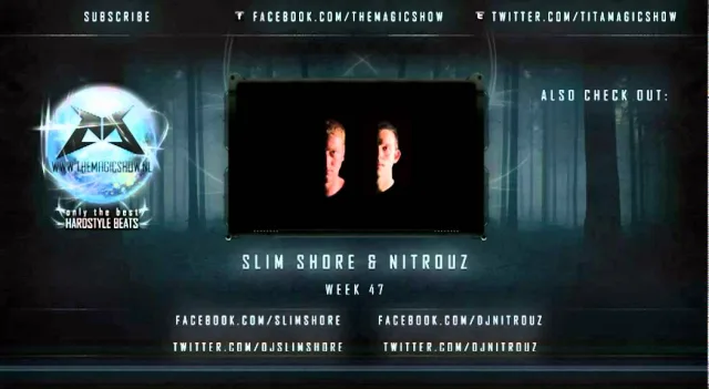 Artwork: Frequencerz, Nitrouz & Slim Shore, Profite - The Magic Show Podcast #47