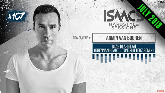 Artwork: ISAAC - ISAAC'S HARDSTYLE SESSIONS #107 (JULY 2018)