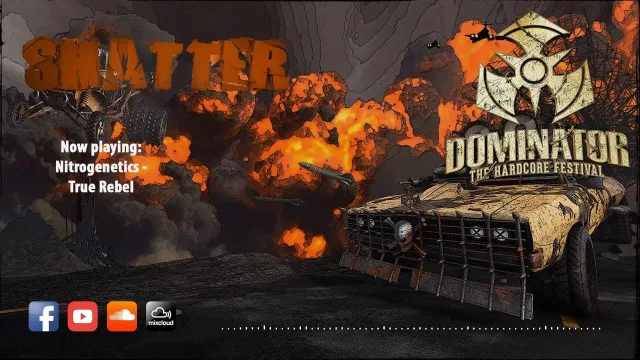 Artwork: Shatter - Dominator 2016 Warm-up Mix