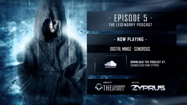 Artwork: Zyprus - The Legendary Podcast 005 ft. Digital Mindz & Riiho