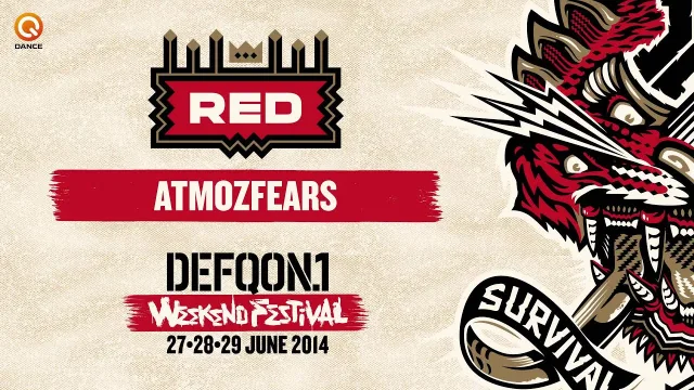 Artwork: Atmozfears - The colors of Defqon.1 mixes | Red