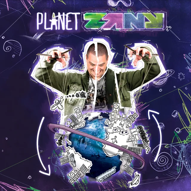 Artwork: Planet Zany Album - Nuracore - Zany