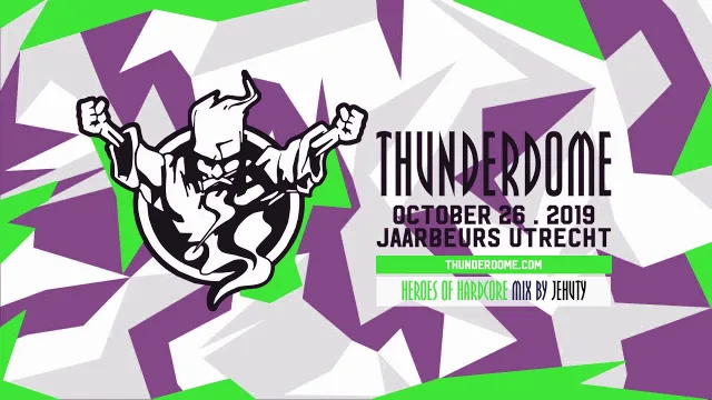 Artwork: Jehuty - Thunderdome 2019 Heroes of Hardcore Mix