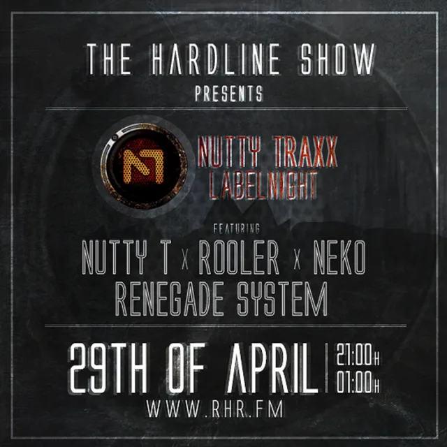Artwork: Nutty T, Neko & Rooler - The Hardline Show