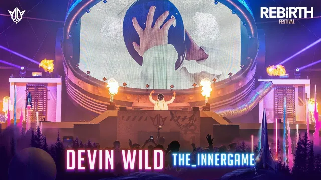 Artwork: Devin Wild THE_INNERGAME @ REBiRTH Festival 2023