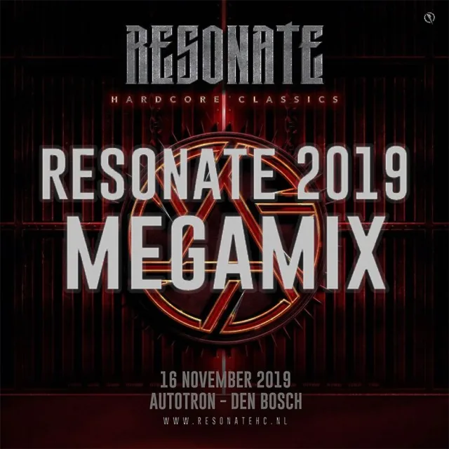 Artwork: Jehuty - Resonate 2019 Megamix Hardcore Classics
