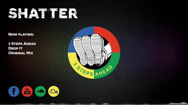 Artwork: Shatter - 3 Steps Ahead Tribute