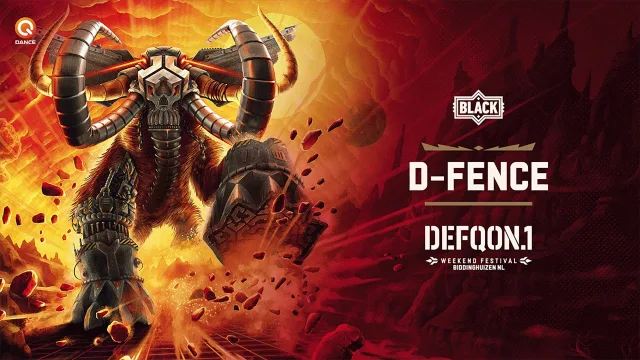 Artwork: D-Fence - The Colors of Defqon.1 2018 | BLACK mix