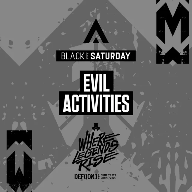 Artwork: Evil activities @ Defqon 2025