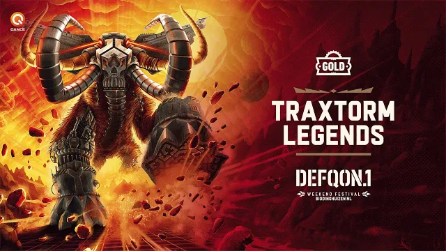 Artwork: Traxtorm Legends - The Colors of Defqon.1 2018 | GOLD mix