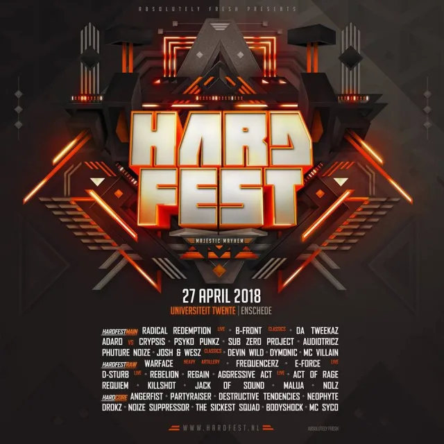 Artwork: Chroman - Hardfest 2018 DJ Contest