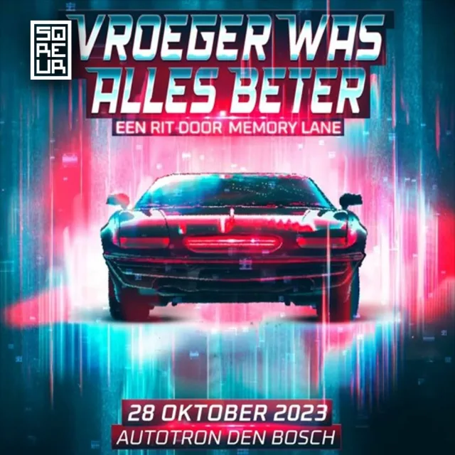Artwork: SQREUR @ Vroeger Was Alles Beter 2023 Hypemix | Een Rit Door Memory Lane