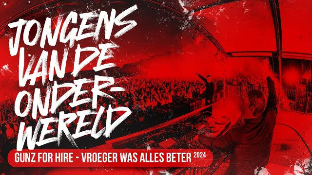 Artwork: Gunz For Hire @ Gunz For Hire at Vroeger Was Alles Beter 2024