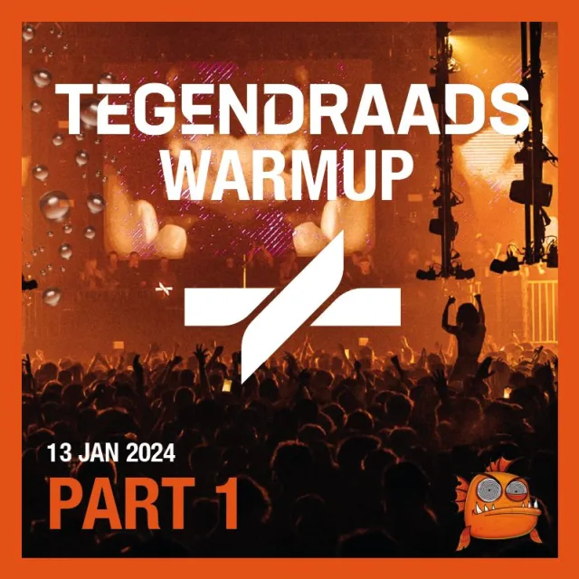 Artwork: Dikke Vissa - TEGENDRAADS —/— warmup mix(en)