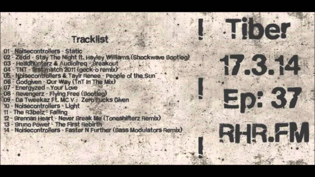 Artwork: Tiber - Real Hardstyle Radio #37