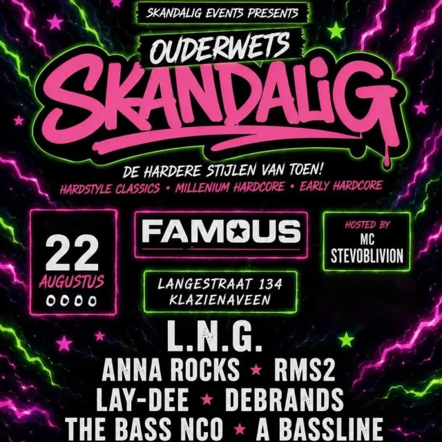 Artwork: Ouderwets Skandalig - warmup mix