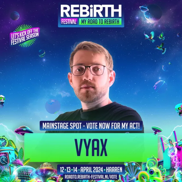 Artwork: VYAX - Road to REBiRTH - DJ Contest 2024