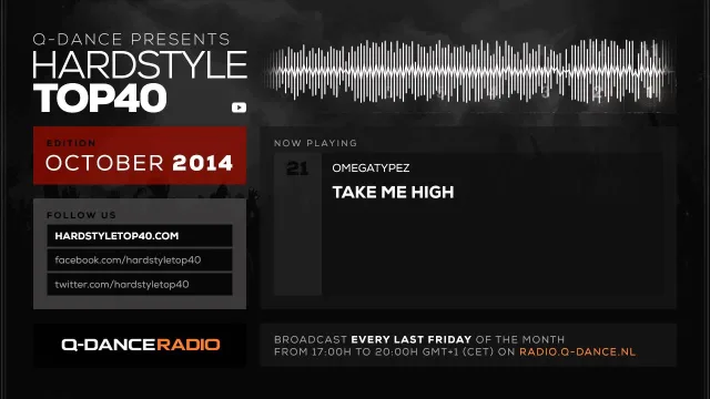 Artwork: Q-Dance - Q-Dance Presents: Hardstyle Top 40 October #2014