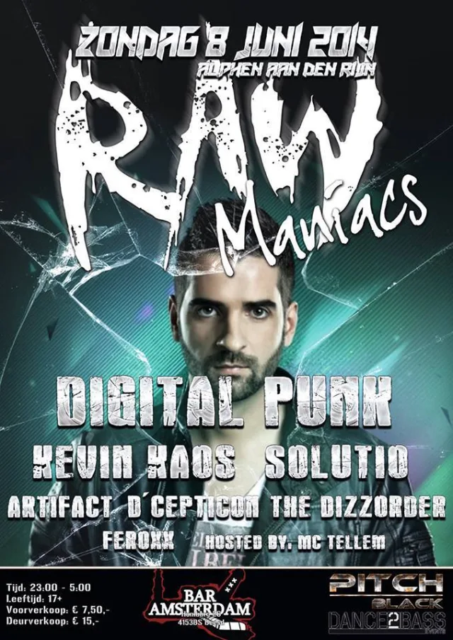 Artwork: Feroxx - RAW Maniacs Promomix