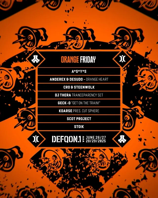 Artwork: CRO - Defqon.1 ORANGE Tributes