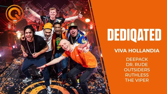 Artwork: DEDIQATED - Viva Hollandia - Deepack, Dr. Rude, Outsiders, Ruthless, The Viper