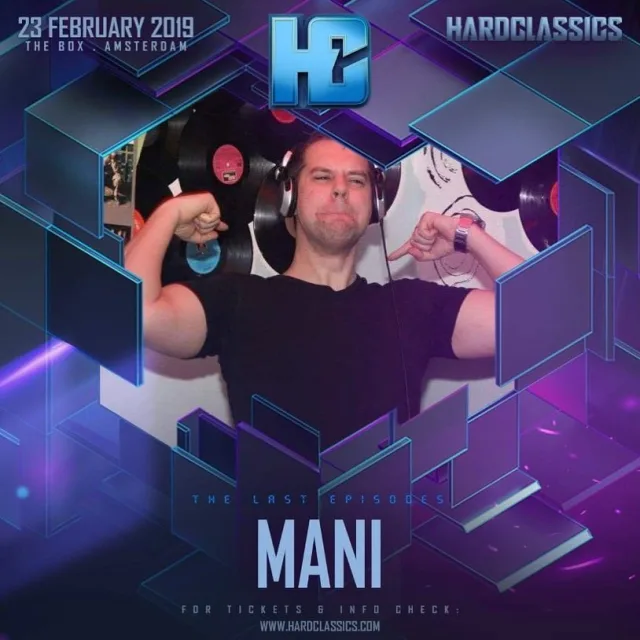 Artwork: Mani @ Hardclassics RVRS BASS area