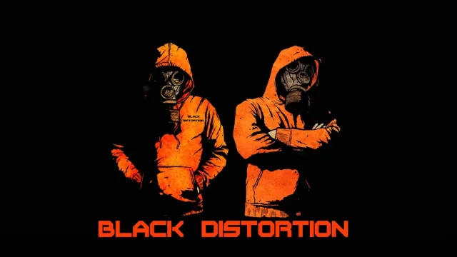 Artwork: Black Distortion - BML Events Invites By: Real Hardstyle Radio