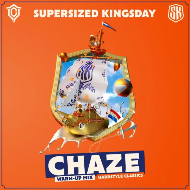 Artwork: Chaze - Supersized Kingsday 2026 Hardstyle Classics Warmup