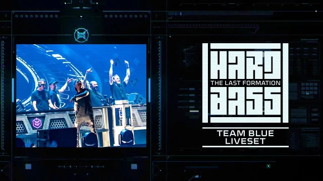 Artwork: Coone, D-Block & S-te-Fan, Wildstylez @ HardBass 2019 Team Blue