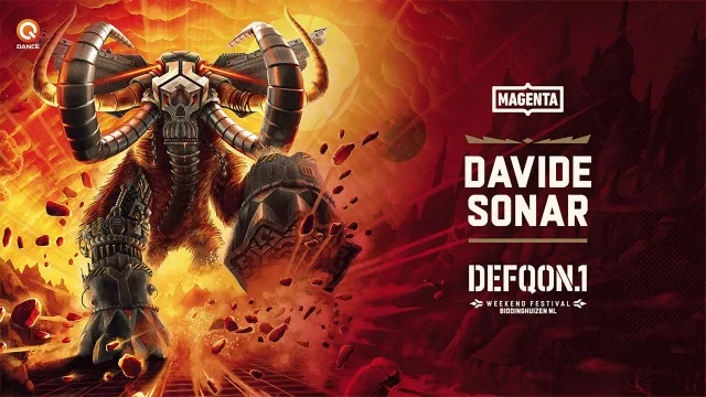 Artwork: Davide Sonar - The Colors of Defqon.1 2018 | Magenta mix
