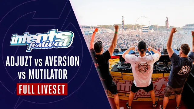 Artwork: Adjuzt vs Aversion vs Mutilator @ Intents Mainstage 2023
