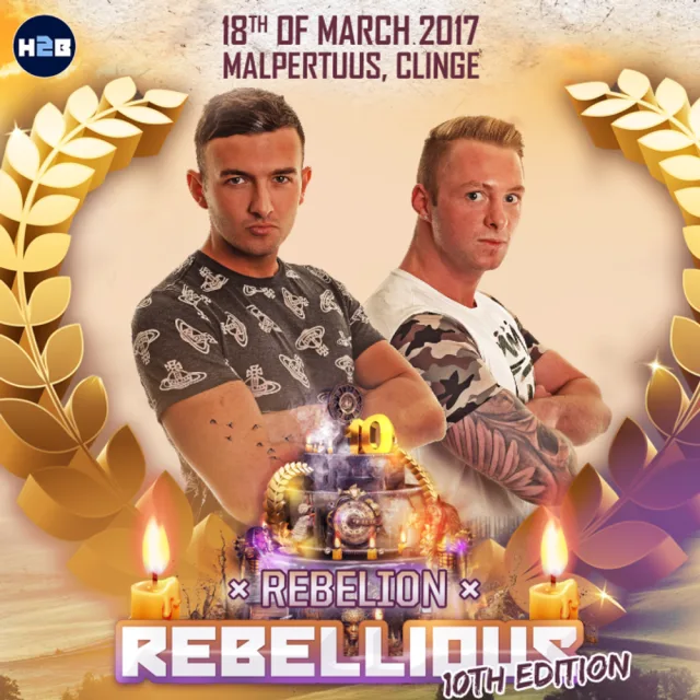Artwork: Rebelion - Rebellious #10 Warming-Up Mix