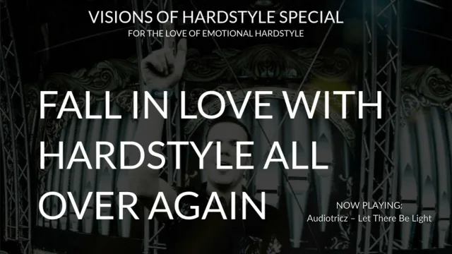 Artwork: The Vision - For The Love Of Emotional Hardstyle