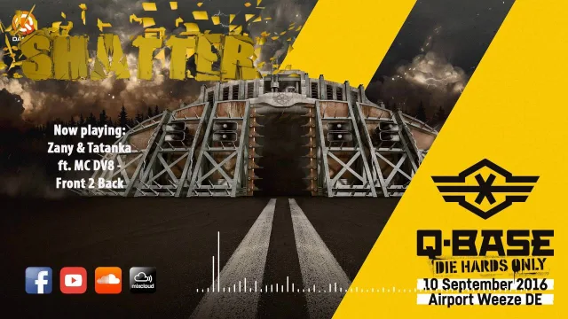 Artwork: Shatter - Q-BASE 2016 Warm-up Mix