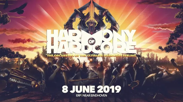 Artwork: Jehuty - Harmony Of Hardcore 2019 Warmup Mix