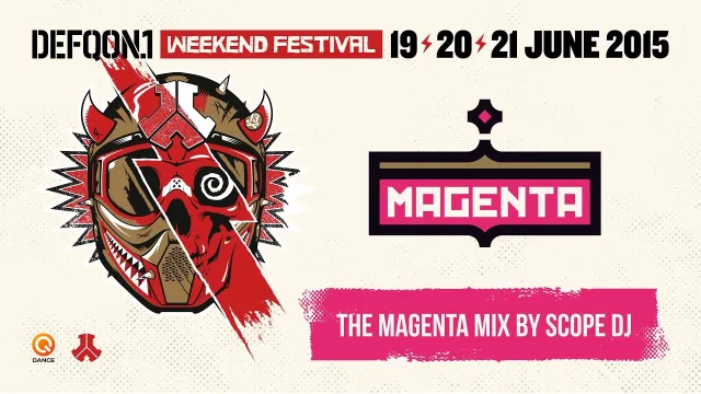 Artwork: Scope DJ - The colors of Defqon.1 2015 | MAGENTA mix