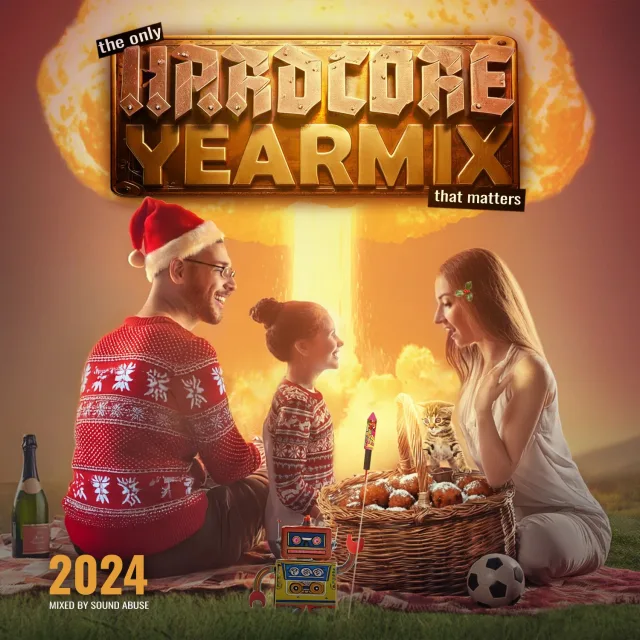 Artwork: Sound Abuse - The Only Hardcore Yearmix That Matters 2024