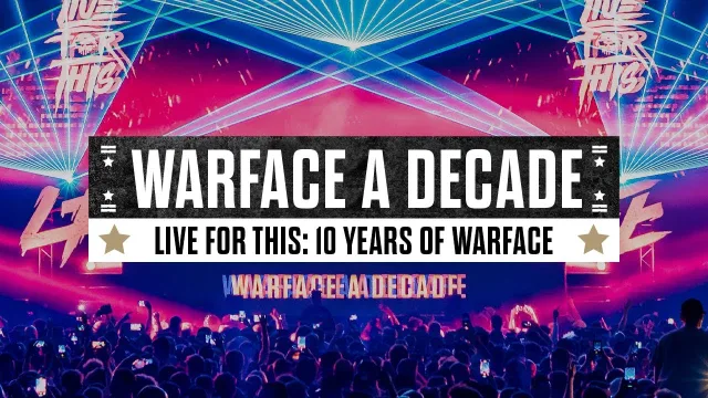 Artwork: Warface A Decade @ Live For This 2023