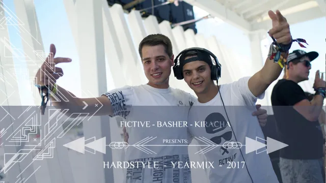 Artwork: Fictive & Basher & Kiracha - Hardstyle 2017 Yearmix