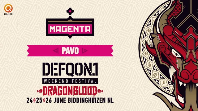 Artwork: Pavo - The colors of Defqon.1 2016 | MAGENTA mix