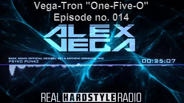 Artwork: DJ Alex Vega - Vega-Tron "One-Five-O" #014