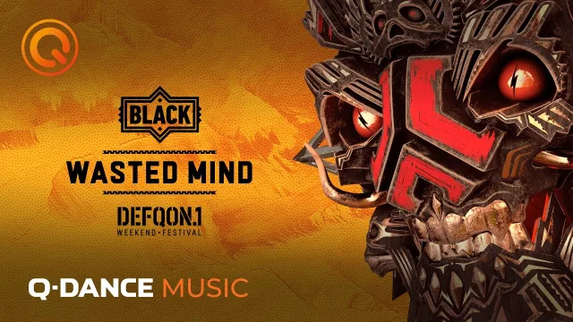Artwork: Wasted Mid - The Colors of Defqon.1 2019 | BLACK Mix