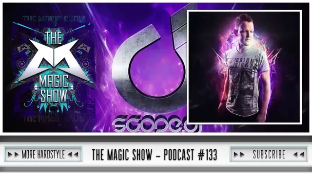 Artwork: Scope DJ, Omegatypez, Amazed - The Magic Show Podcast #133