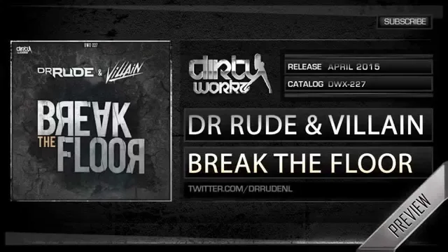 Cover: Dr Rude & Villain - Break The Floor