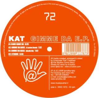 Cover: Kat - Gimme Da E.P.