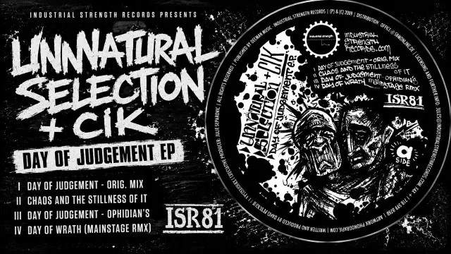 Cover: Unnatural Selection & Cik - Day Of Judgement E.P.
