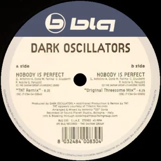 Cover: Dark Oscillators - Nobody Is Perfect