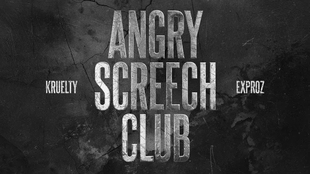 Cover: Kruelty & Exproz - ANGRY SCREECH CLUB (U13002)